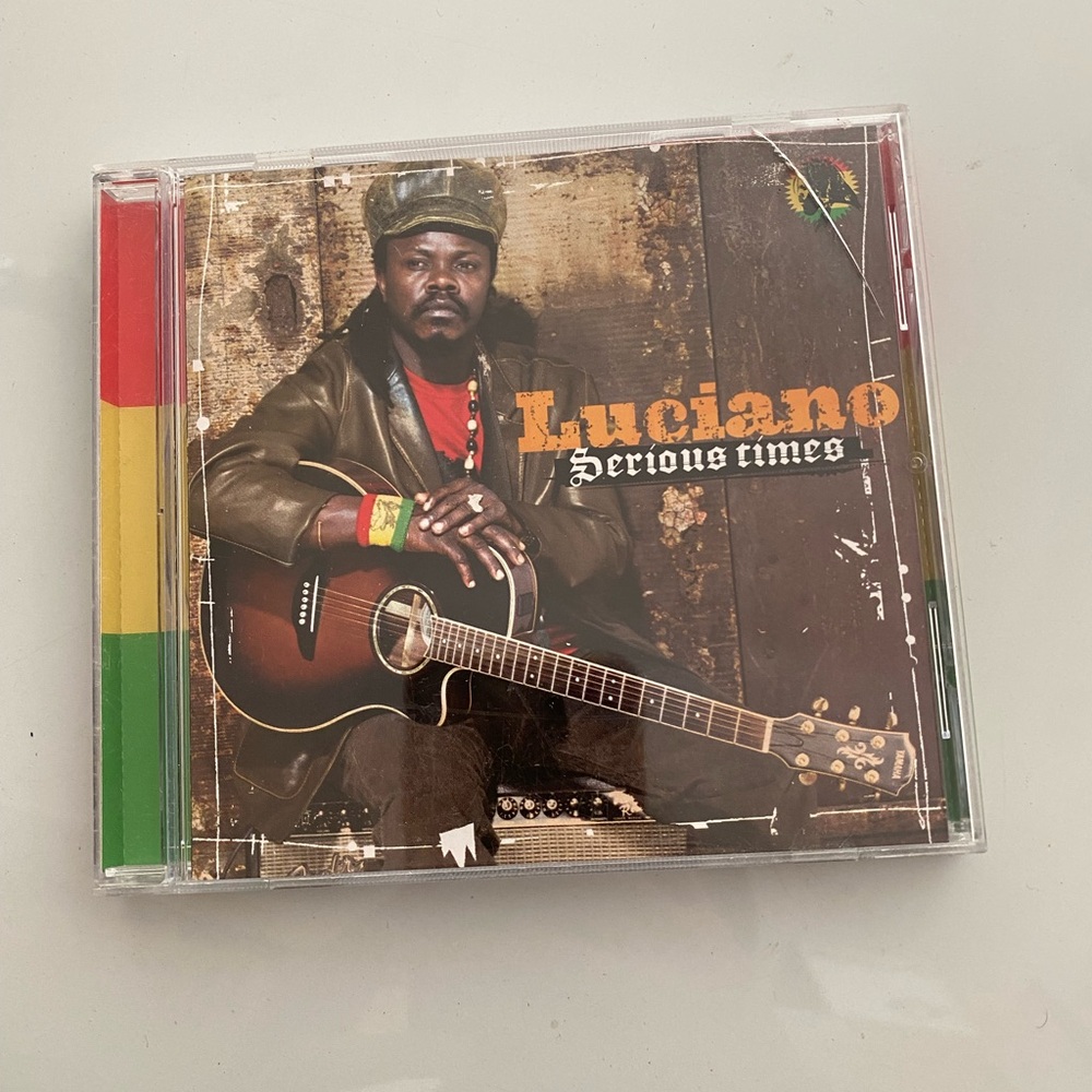 Luciano 'Serious Times' CD reggae Bob Marley and the wailers Lee scratch Perry
